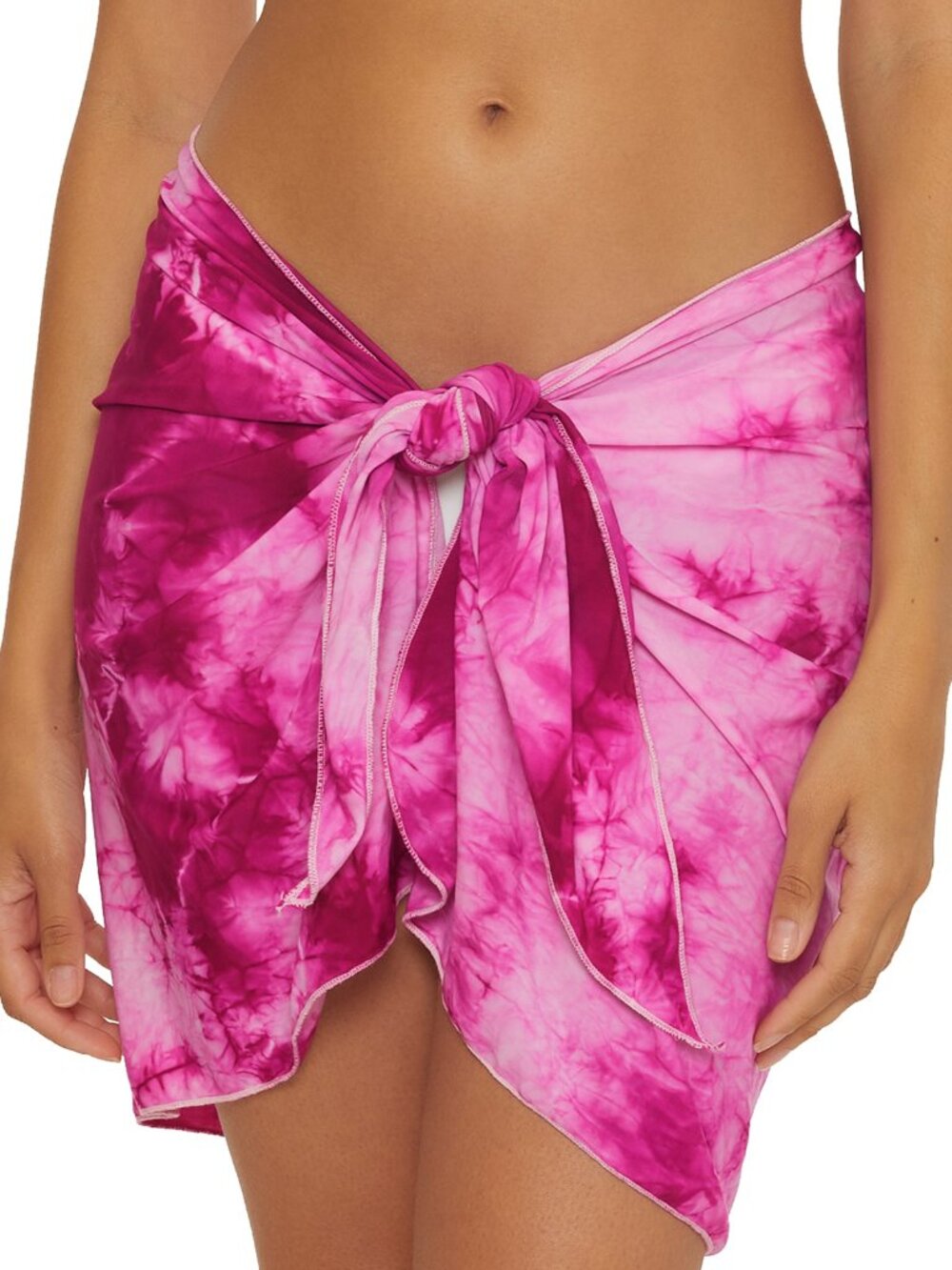 BCA By Rebecca Virtue Oasis Multiway Sarong Cover-Up Pareo Beach Wrap in Pink